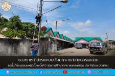 ทน.แม่สอด ซ่อมแซมและติดตั้งเคเบิ้ลทีวี ประจำเดือนมิถุนายน