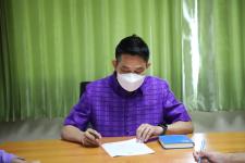 ตรวจรับการจัดซื้อครุภัณฑ์ไฟฟ้าและวิทยุพร้อมติดตั้ง (ลำโพงฮอร์น และเพาเวอร์มิกเซอร์) กันงบเงินปี พ.ศ.2565