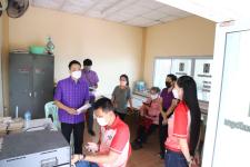 ตรวจรับการจัดซื้อครุภัณฑ์ไฟฟ้าและวิทยุพร้อมติดตั้ง (ลำโพงฮอร์น และเพาเวอร์มิกเซอร์) กันงบเงินปี พ.ศ.2565