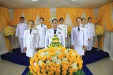 กองยุทธศาสตร์และงบประมาณ จัดไห้มีการบันทึกเทปถวายพระพรชัยมงคล เนื่องในโอกาสที่พระบาทสมเด็จพระปรเมนทรรามาธิบดีศรีสินทรมหาวชิราลงกรณ พระวชิรเกล้าเจ้าอยู่หัว ทรงเจริญพระชนมพรรษา 71 พรรษา