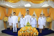 กองยุทธศาสตร์และงบประมาณ จัดไห้มีการบันทึกเทปถวายพระพรชัยมงคล เนื่องในโอกาสที่พระบาทสมเด็จพระปรเมนทรรามาธิบดีศรีสินทรมหาวชิราลงกรณ พระวชิรเกล้าเจ้าอยู่หัว ทรงเจริญพระชนมพรรษา 71 พรรษา