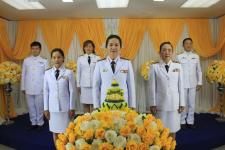 กองยุทธศาสตร์และงบประมาณ จัดไห้มีการบันทึกเทปถวายพระพรชัยมงคล เนื่องในโอกาสที่พระบาทสมเด็จพระปรเมนทรรามาธิบดีศรีสินทรมหาวชิราลงกรณ พระวชิรเกล้าเจ้าอยู่หัว ทรงเจริญพระชนมพรรษา 71 พรรษา