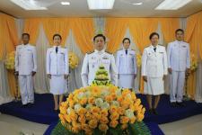 กองยุทธศาสตร์และงบประมาณ จัดไห้มีการบันทึกเทปถวายพระพรชัยมงคล เนื่องในโอกาสที่พระบาทสมเด็จพระปรเมนทรรามาธิบดีศรีสินทรมหาวชิราลงกรณ พระวชิรเกล้าเจ้าอยู่หัว ทรงเจริญพระชนมพรรษา 71 พรรษา