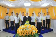 กองยุทธศาสตร์และงบประมาณ จัดไห้มีการบันทึกเทปถวายพระพรชัยมงคล เนื่องในโอกาสที่พระบาทสมเด็จพระปรเมนทรรามาธิบดีศรีสินทรมหาวชิราลงกรณ พระวชิรเกล้าเจ้าอยู่หัว ทรงเจริญพระชนมพรรษา 71 พรรษา