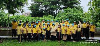 กองยุทธศาสตรและงบประมาณ ร่วมกิจกรรมจิตอาสาบำเพ็ญประโยชน์ เนื่องในโอกาสมหามงคลวันเฉลิมพระชนมพรรษาพระบาทสมเด็จพระเจ้าอยู่หัว 28 กรกฎาคม 2566