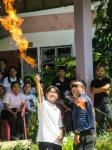 ฝึกดับเพลิงขั้นต้น ศูนย์ฝึกภัตตาคารและการโรงแรม HCTC