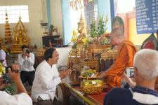 เทศบาลนครแม่สอดจัดกิจกรรมประเพณีแห่เทียนจำนำพรรษา ประจำปี พ.ศ. 2566