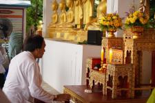 เทศบาลนครแม่สอดจัดกิจกรรมประเพณีแห่เทียนจำนำพรรษา ประจำปี พ.ศ. 2566