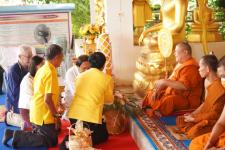 เทศบาลนครแม่สอดจัดกิจกรรมประเพณีแห่เทียนจำนำพรรษา ประจำปี พ.ศ. 2566