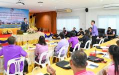 ผอ.กองยุทธศาสตร์และงบประมาณ เทศบาลนครแม่สอด  ได้รับเกียรติเป็นวิทยากรโครงการฝึกอบรมพนักงานเทศบาล และลูกจ้าง ให้มีความรู้ความสามารถในการปฏิบัติงาน ประจำปีงบประมาณ 2566