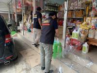 งานเทศกิจ นครแม่สอด ออกสำรวจร้านขายพลุ ประทัด สารเคมี เขตเทศบาลนครแม่สอด
