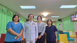 กองยุทธศาสตร์และงบประมาณ เทศบาลนครแม่สอด จัดบันทึกเทปถวายพระพรชัยมงคลสมเด็จพระนางเจ้าสิริกิติ์ พระบรมราชินีนาถ พระบรมราชชนนีพันปีหลวง 12 สิงหาคม 2566