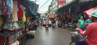 งานเทศกิจนครแม่สอด ออกตรวจความเรียบร้อยและจัดระเบียบตลาดเทศบาลนครแม่สอด 10/8/2566