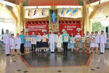 สำนักงานวัฒนธรรมจังหวัดตาก มอบเกียรติบัตรการประกวดวาดภาพระบายสีน้ำ หัวข้อ"พระคุณแม่" ให้แก่นักเรียนโรงเรียนเทศบาลเฉลิมพระเกียรติสมเด็จพระเทพรัตนราชสุดาฯ สยามบรมราชกุมารี