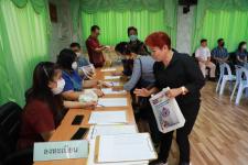 ทน.แม่สอด โครงการอบรมเพิ่มประสิทธิภาพเครือข่ายองค์กรประสานพลังแผ่นดินเอาชนะยาเสพติด   