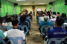 ทน.แม่สอด โครงการอบรมเพิ่มประสิทธิภาพเครือข่ายองค์กรประสานพลังแผ่นดินเอาชนะยาเสพติด   