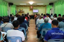 ทน.แม่สอด โครงการอบรมเพิ่มประสิทธิภาพเครือข่ายองค์กรประสานพลังแผ่นดินเอาชนะยาเสพติด   