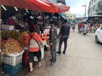 งานเทศกิจนครแม่สอด ออกตรวจความเรียบร้อยและจัดระเบียบตลาดเทศบาลนครแม่สอด 22 ส.ค.2566