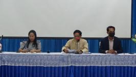 คณะผู้บริหารเทศบาลนครแม่สอดเข้าร่วมการประชุมคณะครูและผู้บริหารสถานศึกษา โรงเรียนเทศบาลวัดชุมพลคีรี