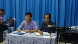 คณะผู้บริหารเทศบาลนครแม่สอดเข้าร่วมการประชุมคณะครูและผู้บริหารสถานศึกษา โรงเรียนเทศบาลวัดชุมพลคีรี