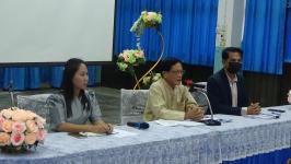 คณะผู้บริหารเทศบาลนครแม่สอดเข้าร่วมการประชุมคณะครูและผู้บริหารสถานศึกษา โรงเรียนเทศบาลวัดชุมพลคีรี