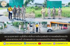 ผอ.กองยุทธศาสตร์และงบประมาณ ลงพื้นที่ตรวจรับโครงการปรับปรุงเสริมผิวจราจรแอสฟัลฟ์ติกคอนกรีต พร้อมยกฝาท่อระบายน้ำ บริเวณถนนชิดวนา ถนนชุมชนประชารักษ์ และถนนชุมชนสักทอง