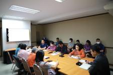 กองยุทธศาสตร์และงบประมาณ เทศบาลนครแม่สอด จัดประชุมประจำเดือน ครั้งที่ 7/2566 