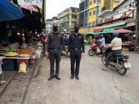 งานเทศกิจนครแม่สอด ออกตรวจความเรียบร้อยและจัดระเบียบตลาดเทศบาลนครแม่สอด 4 ก.ย.2566