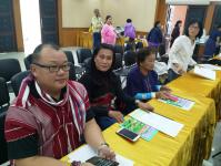 งานพัฒนาชุมชน-ฝึกอบรมโครงการสร้างงานสร้างอาชีพเพื่อ รองรับประชาคมเศรษฐกิจอาเซียน (AEC) รุ่นที่ 1