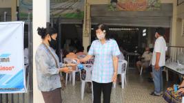 แจกเบี้ยยังชีพผู้สูงอายุและผู้พิการ ประจำเดือน มิถุนายน 2563