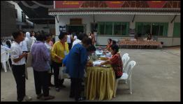 งานพัฒนาชุมชน-โครงการส่งเสริมและให้ความรู้กลุ่มผู้สูงอายุในเขตเทศบาลนครแม่สอด “หลักสูตรการพัฒนาคุณภาพชีวิตผู้สูงอายุในเขตเทศบาลนครแม่สอด”ประจำปี 2562