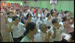 งานพัฒนาชุมชน-โครงการส่งเสริมและให้ความรู้กลุ่มผู้สูงอายุในเขตเทศบาลนครแม่สอด “หลักสูตรการพัฒนาคุณภาพชีวิตผู้สูงอายุในเขตเทศบาลนครแม่สอด”ประจำปี 2562