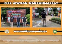งานเทศกิจนครแม่สอด ออกตรวจตามมาตรการรักษาความปลอดภัยในโรงเรียน เขตเทศบาลนครแม่สอด 6/9/2566