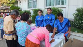 งานพัฒนาชุมชน-โครงการประเพณีอาหารพื้นเมืองท้องถิ่นเทศบาลนครแม่สอดประจำปีงบประมาณ 2562 