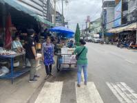 งานเทศกิจนครแม่สอด ออกตรวจความเรียบร้อยตลาดสดบ้านเหนือ 6 ก.ย.2566