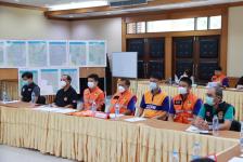 ประชุมองค์การบริหารส่วนจังหวัดตาก การฝึกศูนย์บัญชาการเหตุการณ์จังหวัดตาก กรณีอุทกภัย วาตภัย น้ำป่าไหลหลาก และดินถล่ม ปี 2566