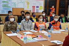 ประชุมองค์การบริหารส่วนจังหวัดตาก การฝึกศูนย์บัญชาการเหตุการณ์จังหวัดตาก กรณีอุทกภัย วาตภัย น้ำป่าไหลหลาก และดินถล่ม ปี 2566