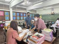 หน่วยศึกษานิเทศก์ ตรวจเยี่ยมสถานศึกษาในสังกัดดำเนินโครงการส่งเสริมการอ่านสำหรับนักเรียนในสังกัดเทศบาลนครแม่สอด ประจำปี 2566