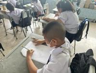 หน่วยศึกษานิเทศก์ ตรวจเยี่ยมสถานศึกษาในสังกัดดำเนินโครงการส่งเสริมการอ่านสำหรับนักเรียนในสังกัดเทศบาลนครแม่สอด ประจำปี 2566