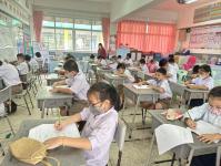 หน่วยศึกษานิเทศก์ ตรวจเยี่ยมสถานศึกษาในสังกัดดำเนินโครงการส่งเสริมการอ่านสำหรับนักเรียนในสังกัดเทศบาลนครแม่สอด ประจำปี 2566