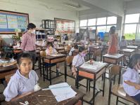 หน่วยศึกษานิเทศก์ ตรวจเยี่ยมสถานศึกษาในสังกัดดำเนินโครงการส่งเสริมการอ่านสำหรับนักเรียนในสังกัดเทศบาลนครแม่สอด ประจำปี 2566