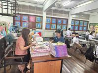 หน่วยศึกษานิเทศก์ ตรวจเยี่ยมสถานศึกษาในสังกัดดำเนินโครงการส่งเสริมการอ่านสำหรับนักเรียนในสังกัดเทศบาลนครแม่สอด ประจำปี 2566