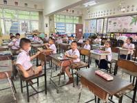 หน่วยศึกษานิเทศก์ ตรวจเยี่ยมสถานศึกษาในสังกัดดำเนินโครงการส่งเสริมการอ่านสำหรับนักเรียนในสังกัดเทศบาลนครแม่สอด ประจำปี 2566