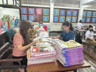 หน่วยศึกษานิเทศก์ ตรวจเยี่ยมสถานศึกษาในสังกัดดำเนินโครงการส่งเสริมการอ่านสำหรับนักเรียนในสังกัดเทศบาลนครแม่สอด ประจำปี 2566