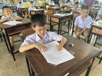 หน่วยศึกษานิเทศก์ ตรวจเยี่ยมสถานศึกษาในสังกัดดำเนินโครงการส่งเสริมการอ่านสำหรับนักเรียนในสังกัดเทศบาลนครแม่สอด ประจำปี 2566