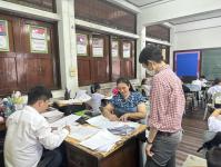 หน่วยศึกษานิเทศก์ ตรวจเยี่ยมสถานศึกษาในสังกัดดำเนินโครงการส่งเสริมการอ่านสำหรับนักเรียนในสังกัดเทศบาลนครแม่สอด ประจำปี 2566