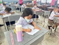 หน่วยศึกษานิเทศก์ ตรวจเยี่ยมสถานศึกษาในสังกัดดำเนินโครงการส่งเสริมการอ่านสำหรับนักเรียนในสังกัดเทศบาลนครแม่สอด ประจำปี 2566