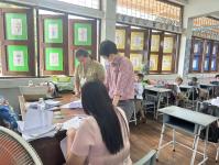 หน่วยศึกษานิเทศก์ ตรวจเยี่ยมสถานศึกษาในสังกัดดำเนินโครงการส่งเสริมการอ่านสำหรับนักเรียนในสังกัดเทศบาลนครแม่สอด ประจำปี 2566