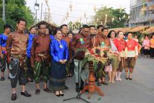 งานพัฒนาชุมชน-โครงการประเพณีอาหารพื้นเมืองท้องถิ่นเทศบาลนครแม่สอดประจำปีงบประมาณ 2562 
