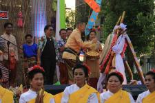 งานพัฒนาชุมชน-โครงการประเพณีอาหารพื้นเมืองท้องถิ่นเทศบาลนครแม่สอดประจำปีงบประมาณ 2562 